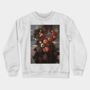 Summer by Style of Giuseppe Arcimboldo Crewneck Sweatshirt